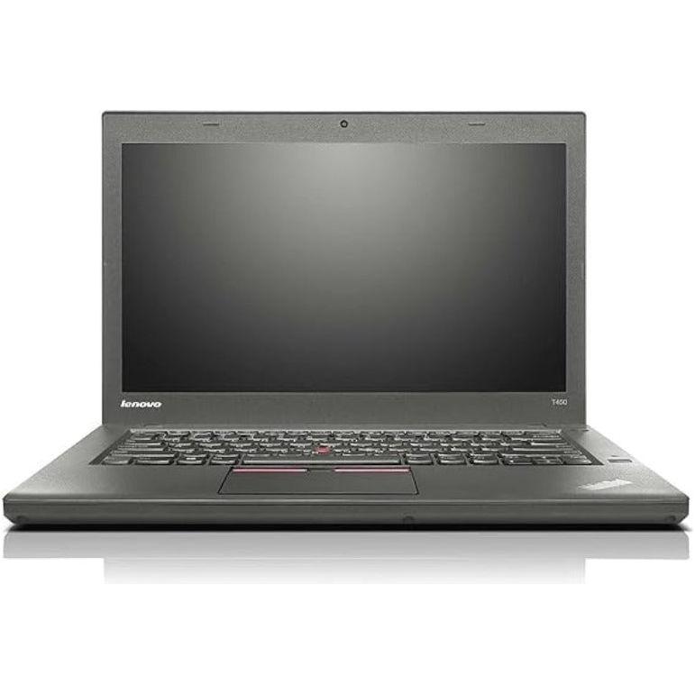 Lenovo ThinkPad T450 Business Laptop, Intel Core i5-5th Generation CPU, 8GB DDR3L RAM, 256GB SSD Hard, 14.1 inch Display, Renewed with 15 Days of IT-SIZER Golden Warranty