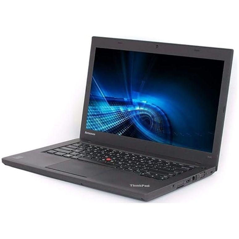 Lenovo Renewed T440 ThinkPad Laptop Intel Core i5-4th Gen,8GB DDR3L RAM,256GB Ssd Hard,14.1in Display, Win 10 Pro